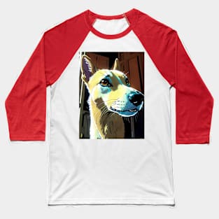 Adorable pup eyes Baseball T-Shirt